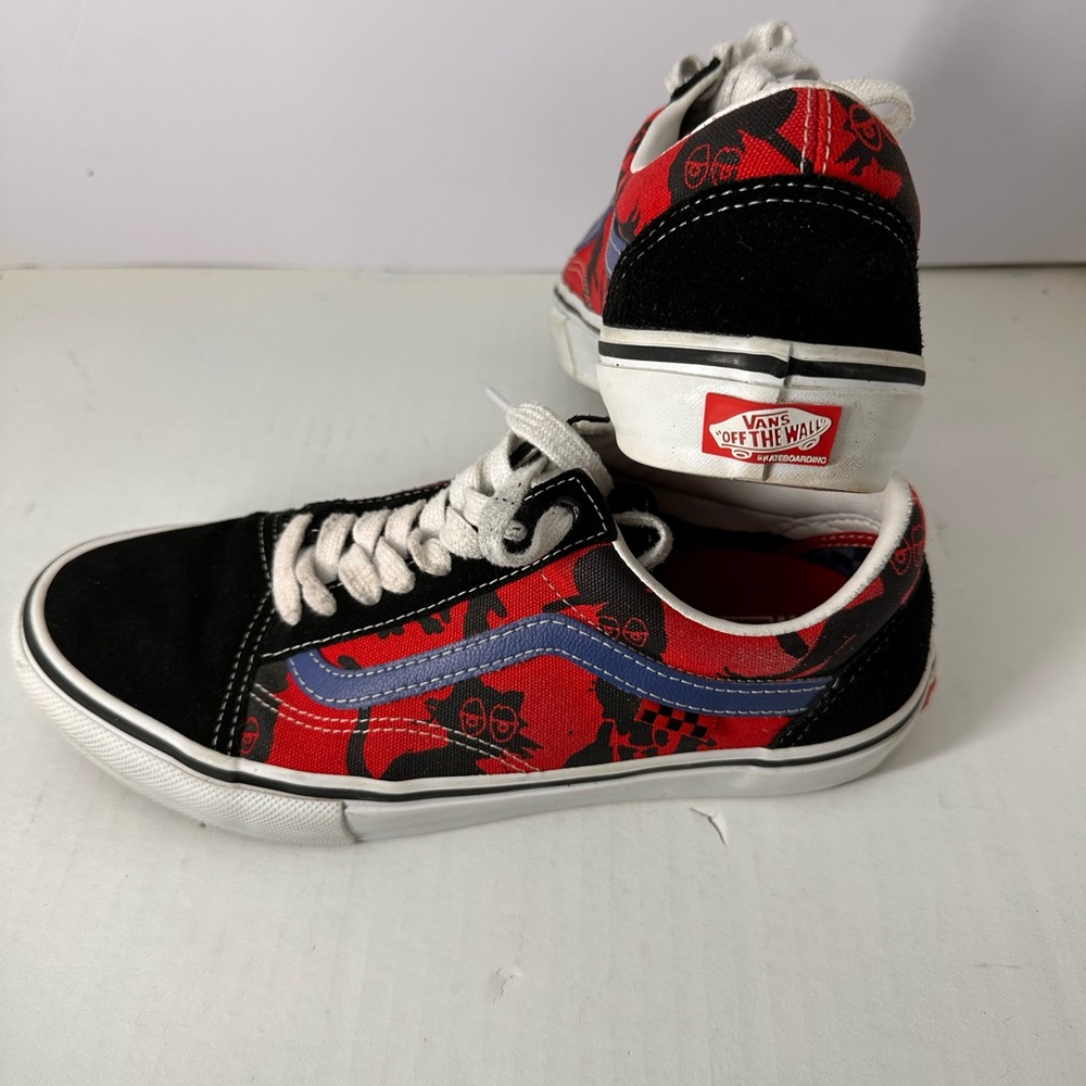 Vans Men's Krooked x Skate Old Skool 'Natas For Ray Barbee - Picture 4 of 5